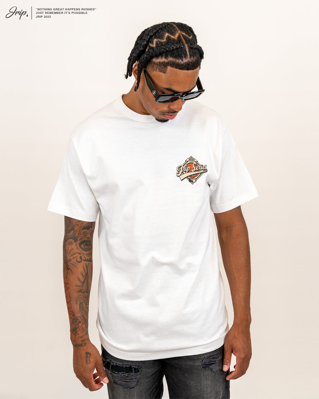 JRIP SERIES TEE (WHITE)