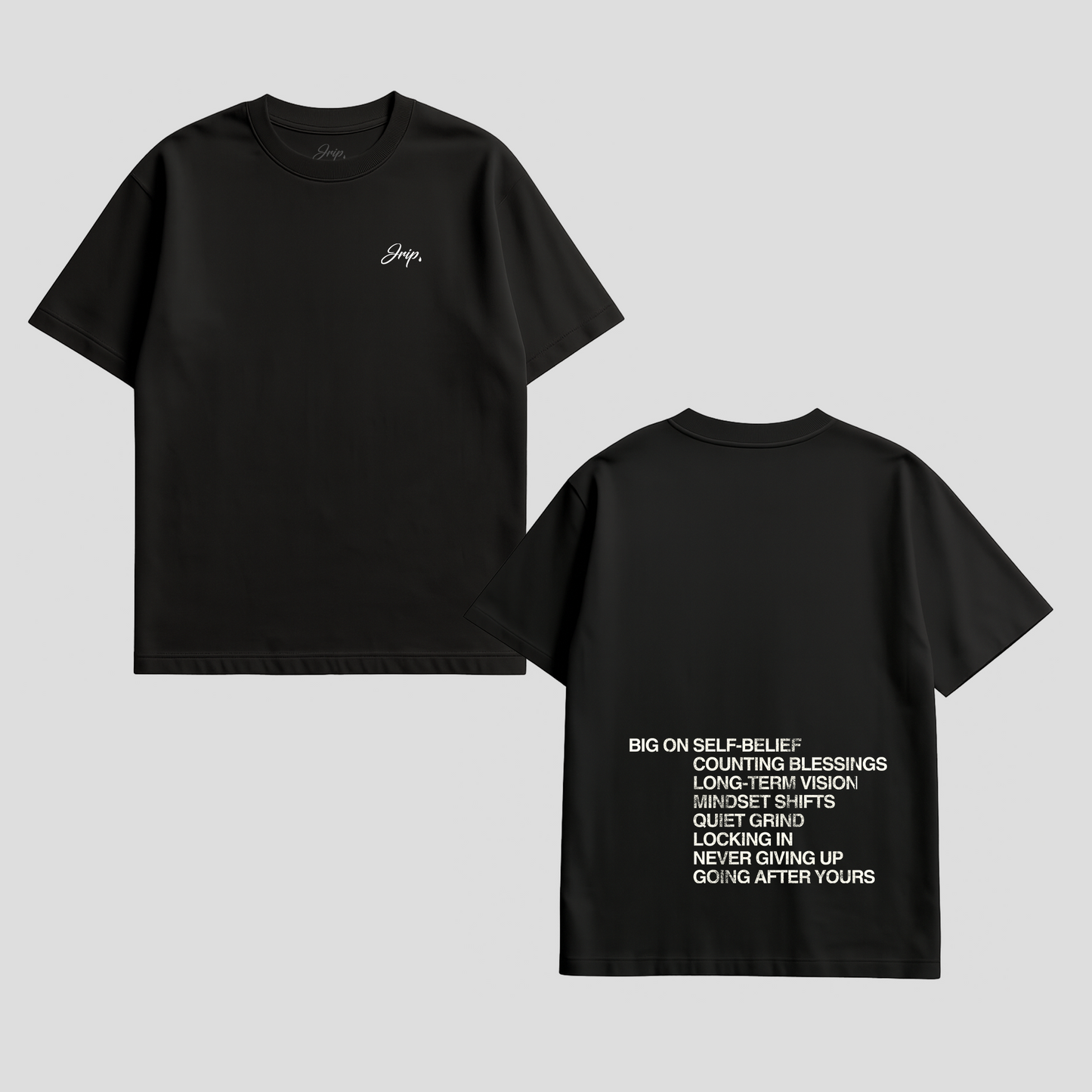Big On Mindset Tee (BLACK)