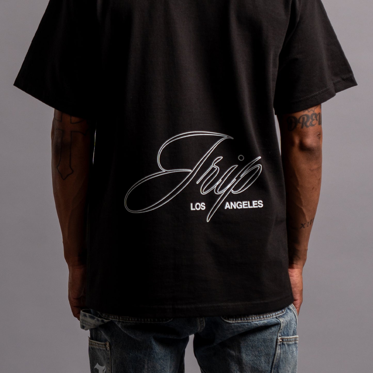 Dawg Jrip Slogan Tee (BLACK)