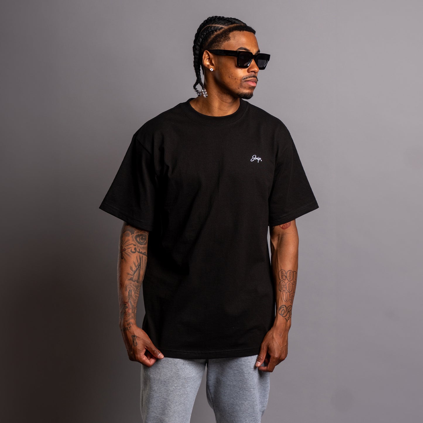 Big On Mindset Tee (BLACK)