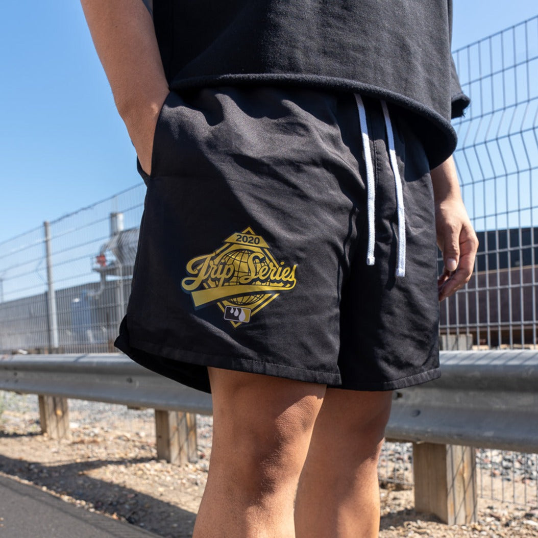 JRIP SERIES ACTIVE SHORTS (BLACK)
