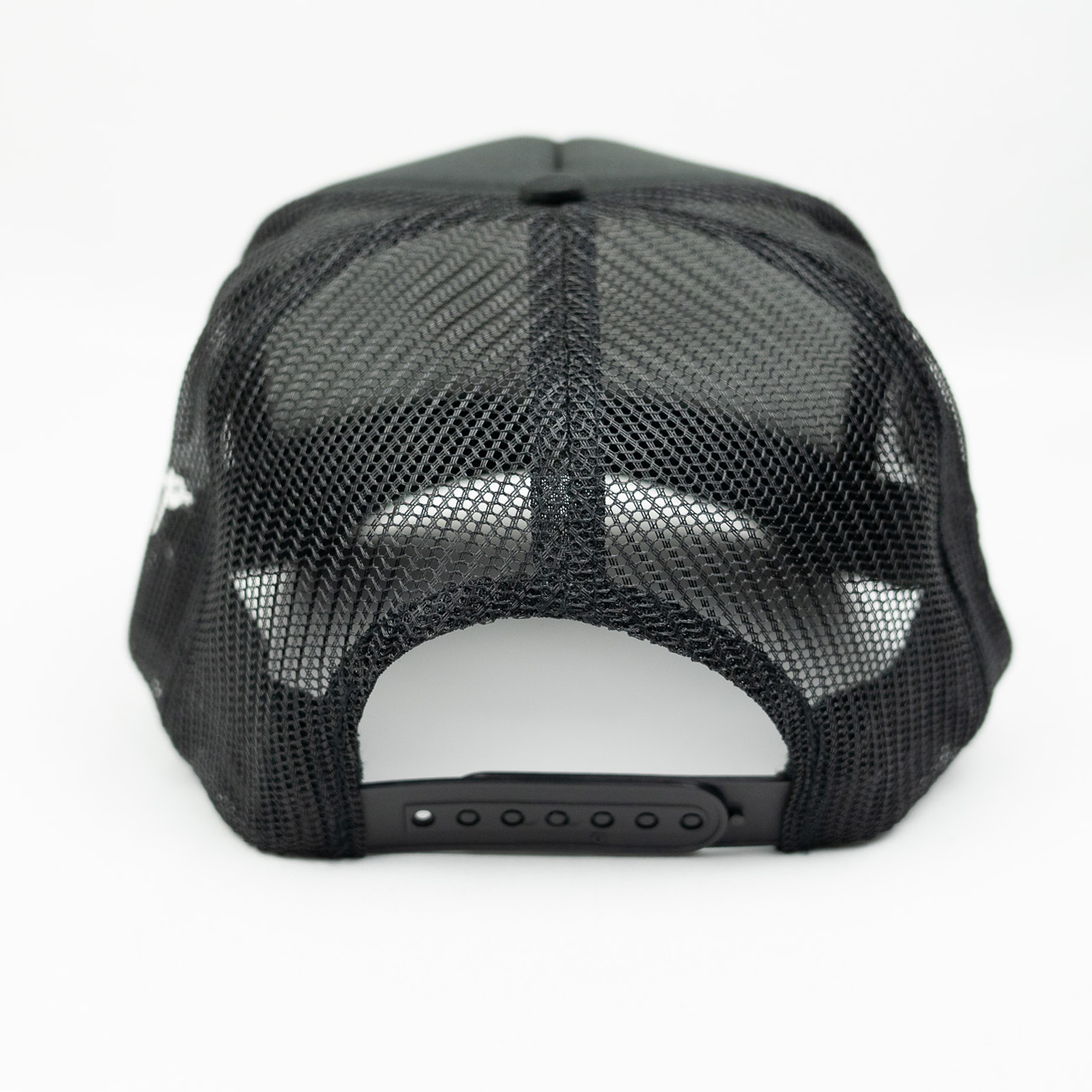 LA Paisley Trucker Hat (BLACK/WHITE)