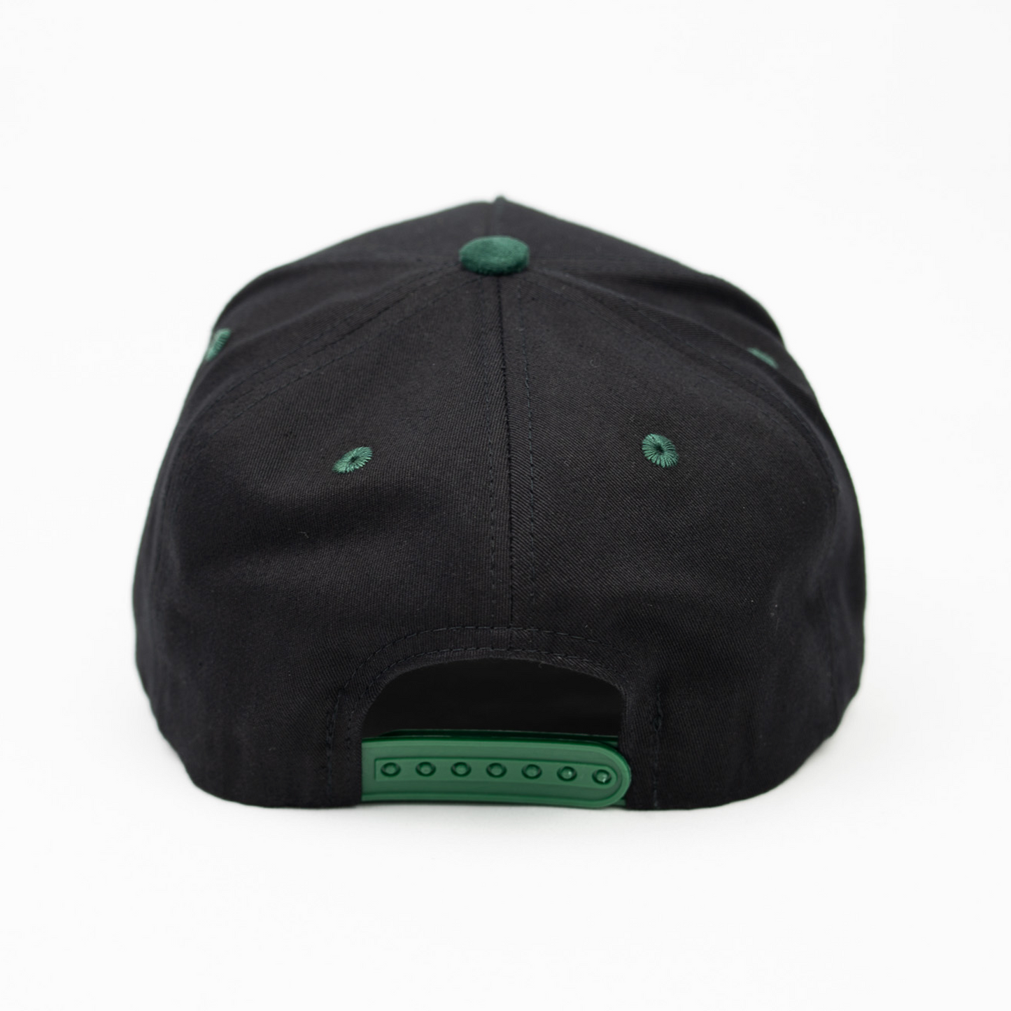 Jrip Island Snapback Hat (BLACK/GREEN SUEDE)