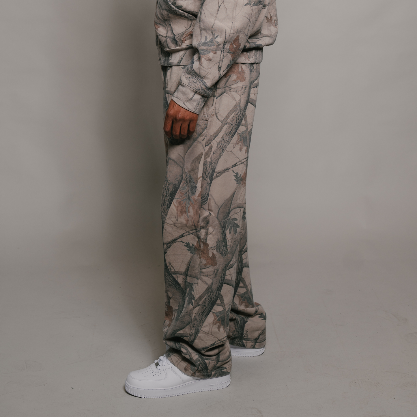 Camo Straight Leg Sweatpants