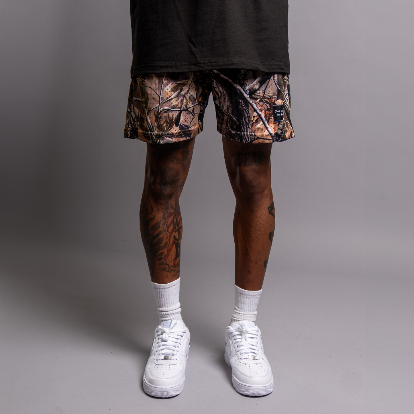 Camo Mesh Shorts