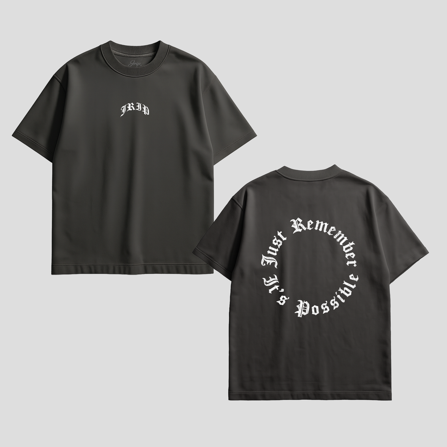 Circle Logo Tee (VINTAGE BLACK)