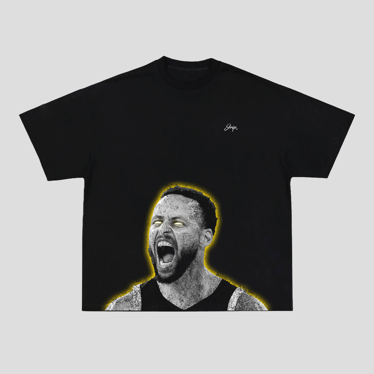 Curry Glow Tee (BLACK)
