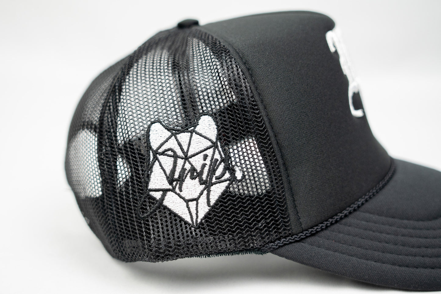 JRIP x Wolfgang Trucker Hat (BLACK)