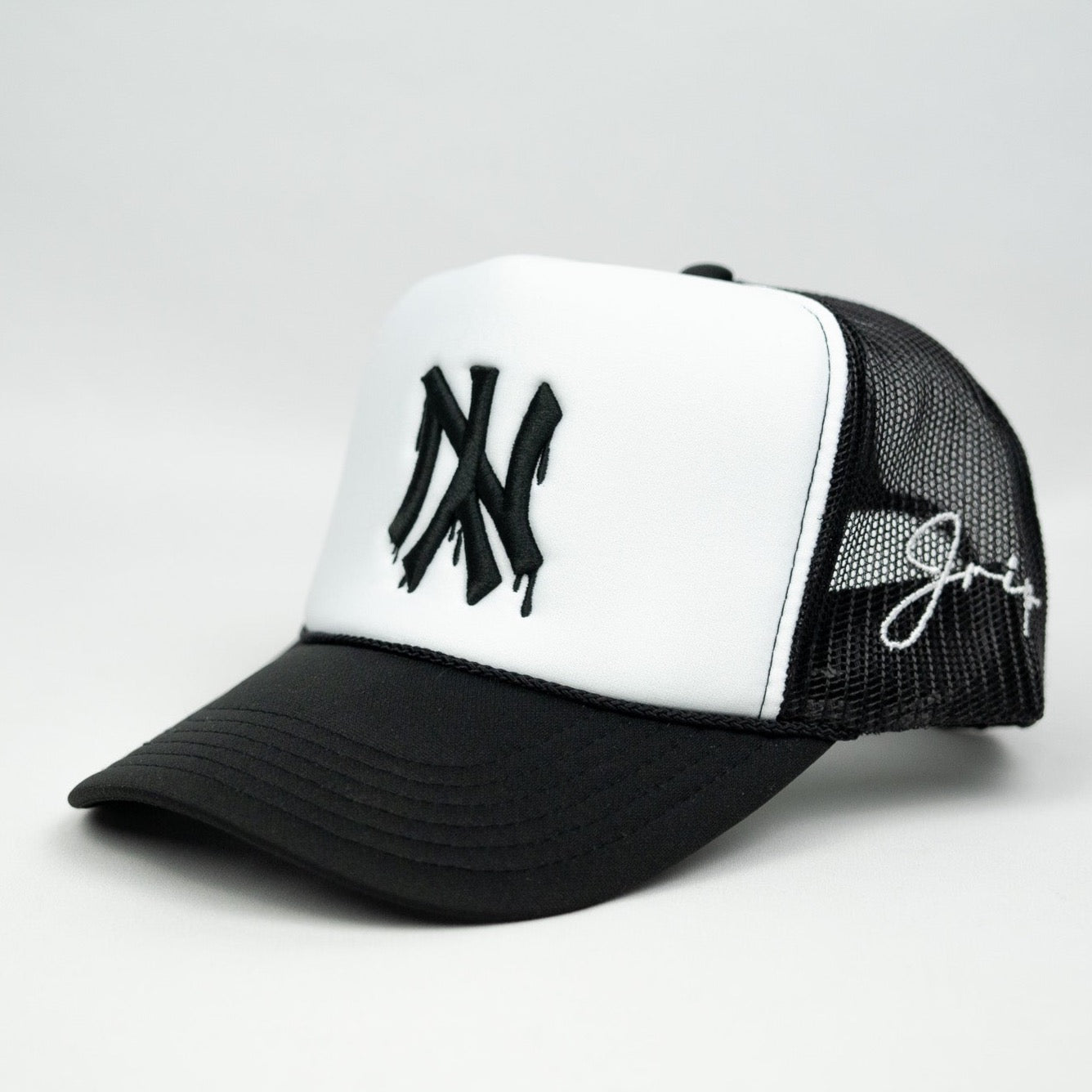 NY Dripping Trucker Hat (TWO-TONE)