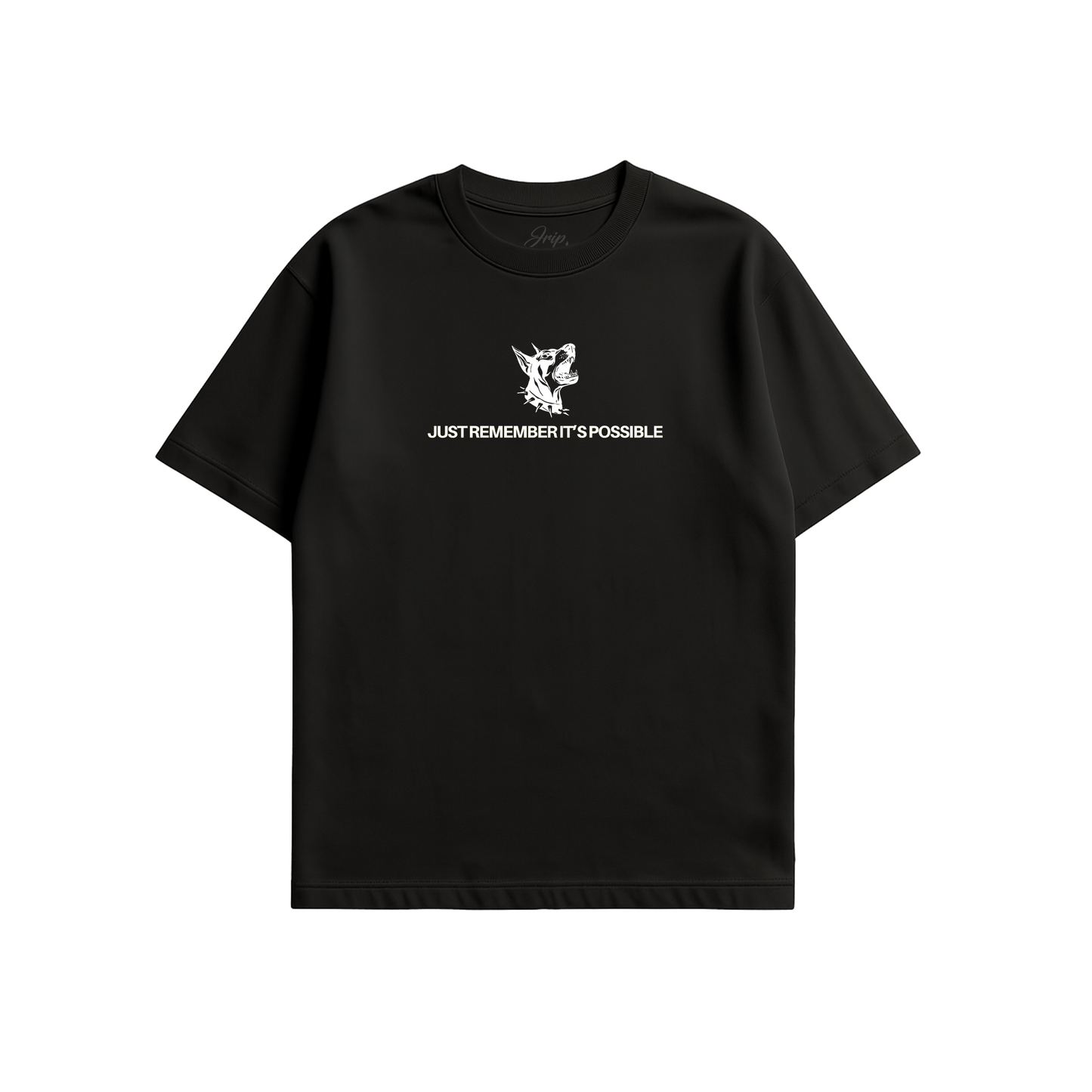 Dawg Jrip Slogan Tee (BLACK)