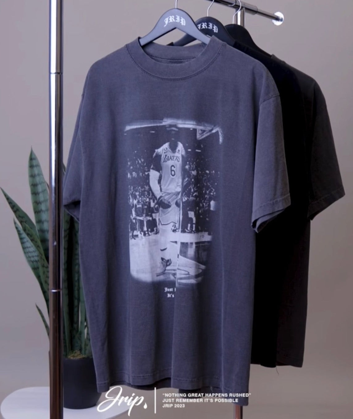 L E B R O N BLUR TEE (VINTAGE BLACK)