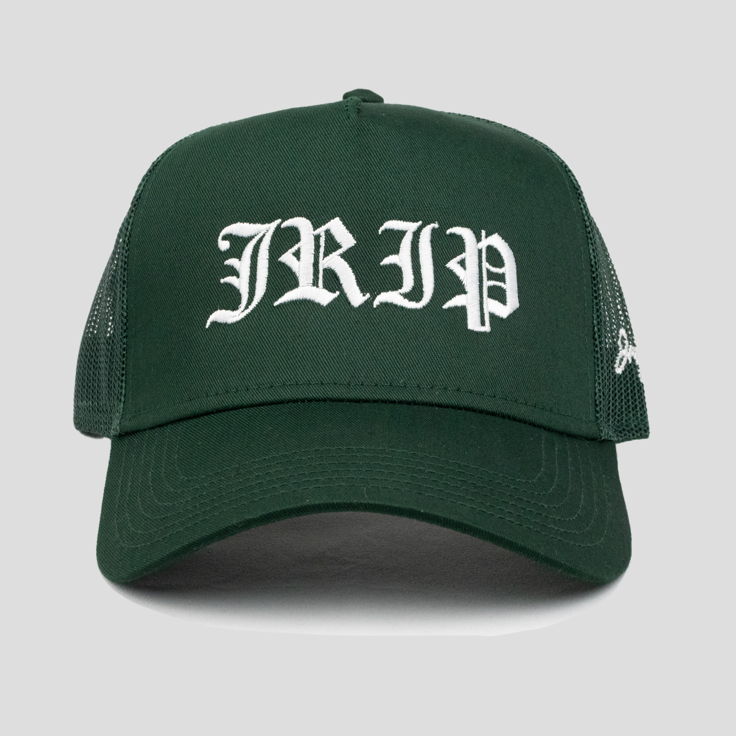 Jrip Script Structured Trucker Hat (GREEN)