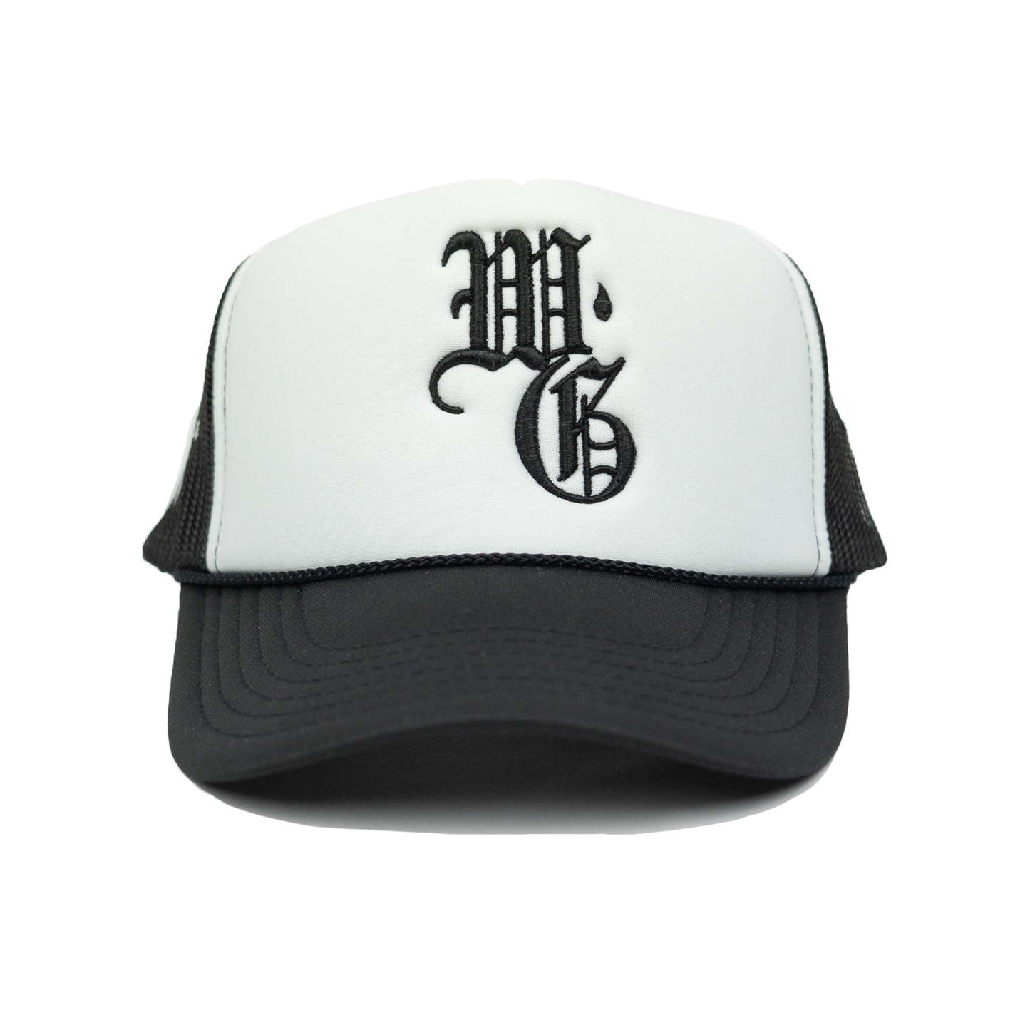 JRIP x Wolfgang Trucker Hat (WHITE/BLACK)
