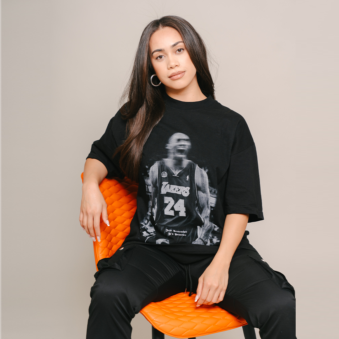 K O B E BLUR TEE (BLACK)