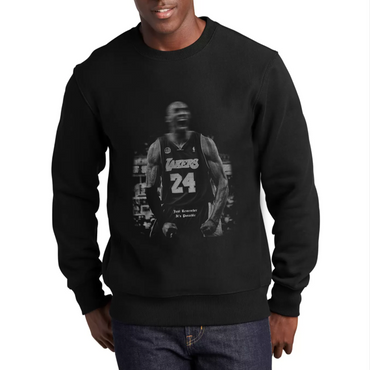 KOBE BLUR Crewneck Sweater (BLACK)
