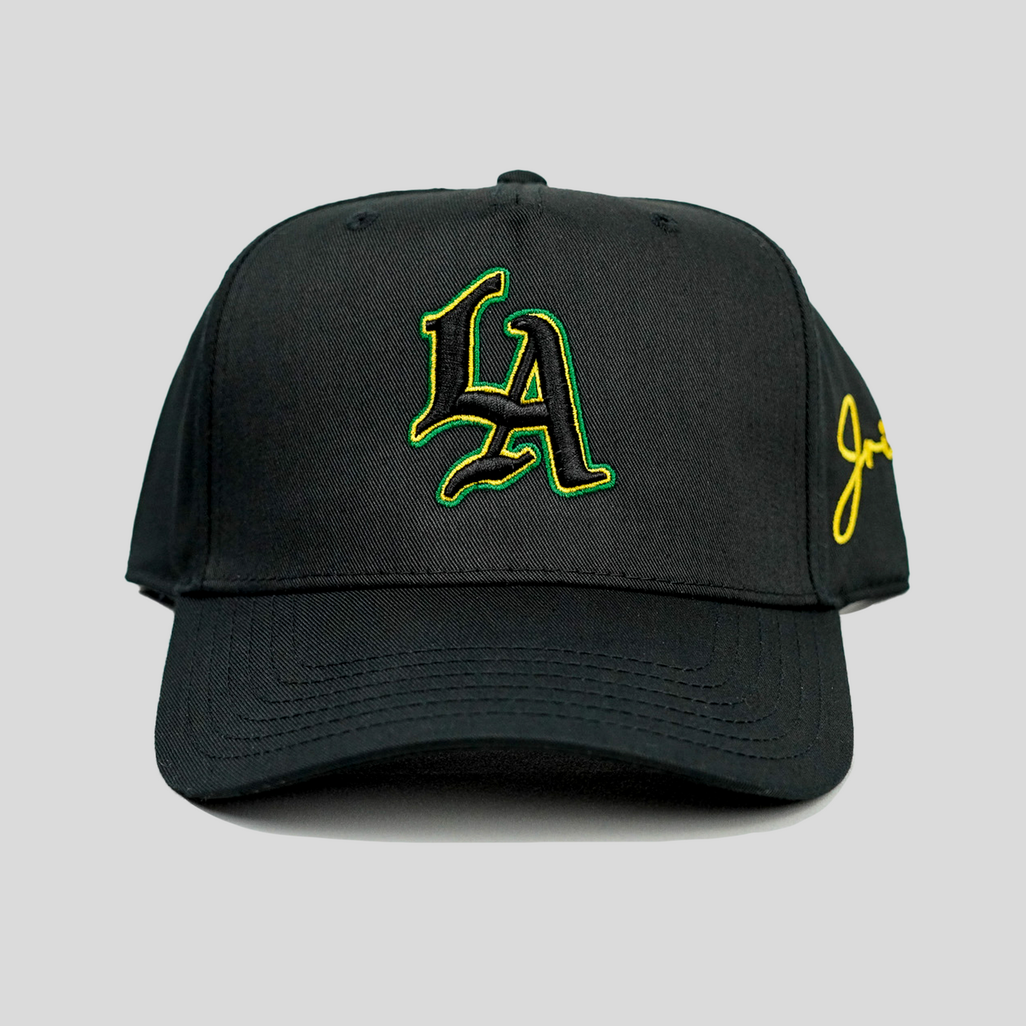 Jrip x LA Snapback Hat (BLACK)