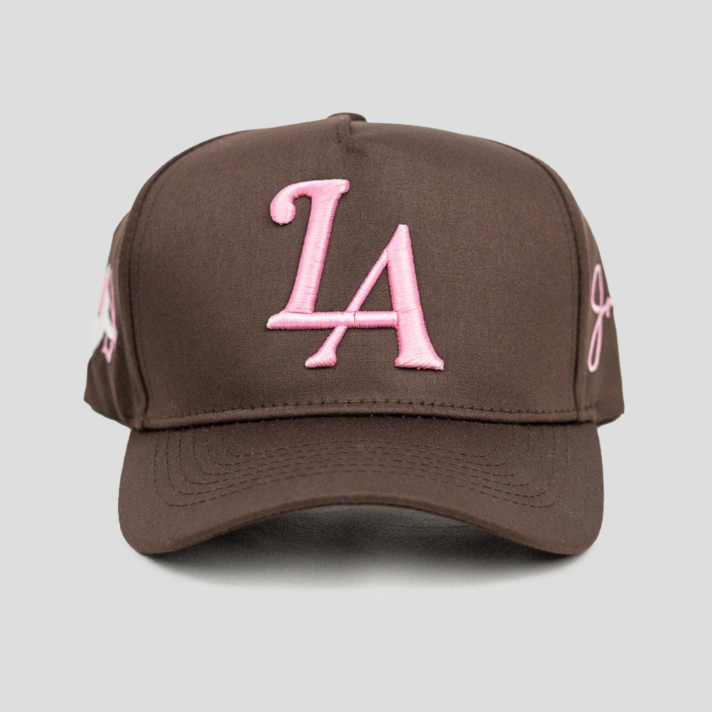 LA Angel Snapback Hat (BROWN)