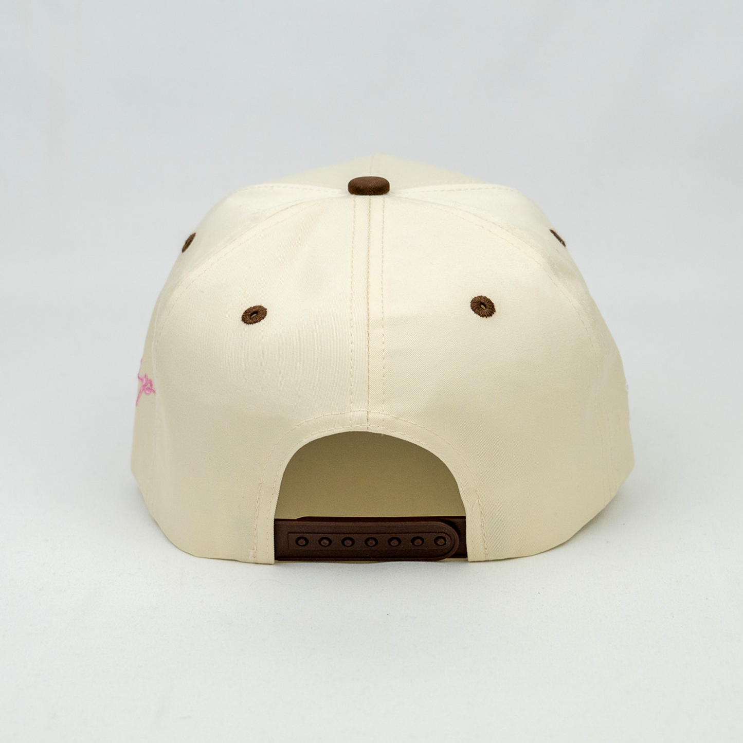LA Angel Snapback Hat (CREAM/BROWN)