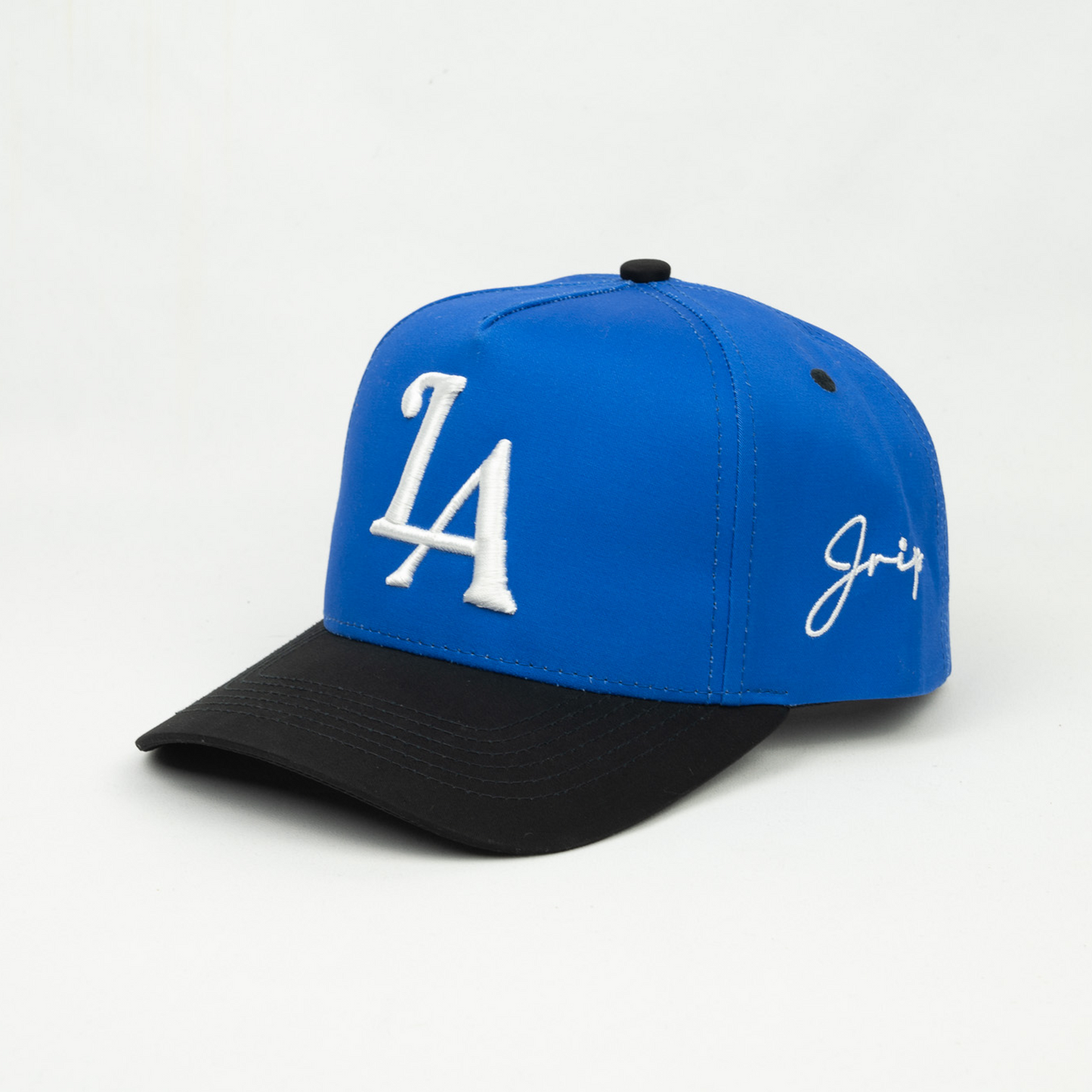 LA Angel Snapback Hat (BLUE/BLACK)