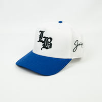 Jrip x LB Snapback Hat (WHITE/BLUE)