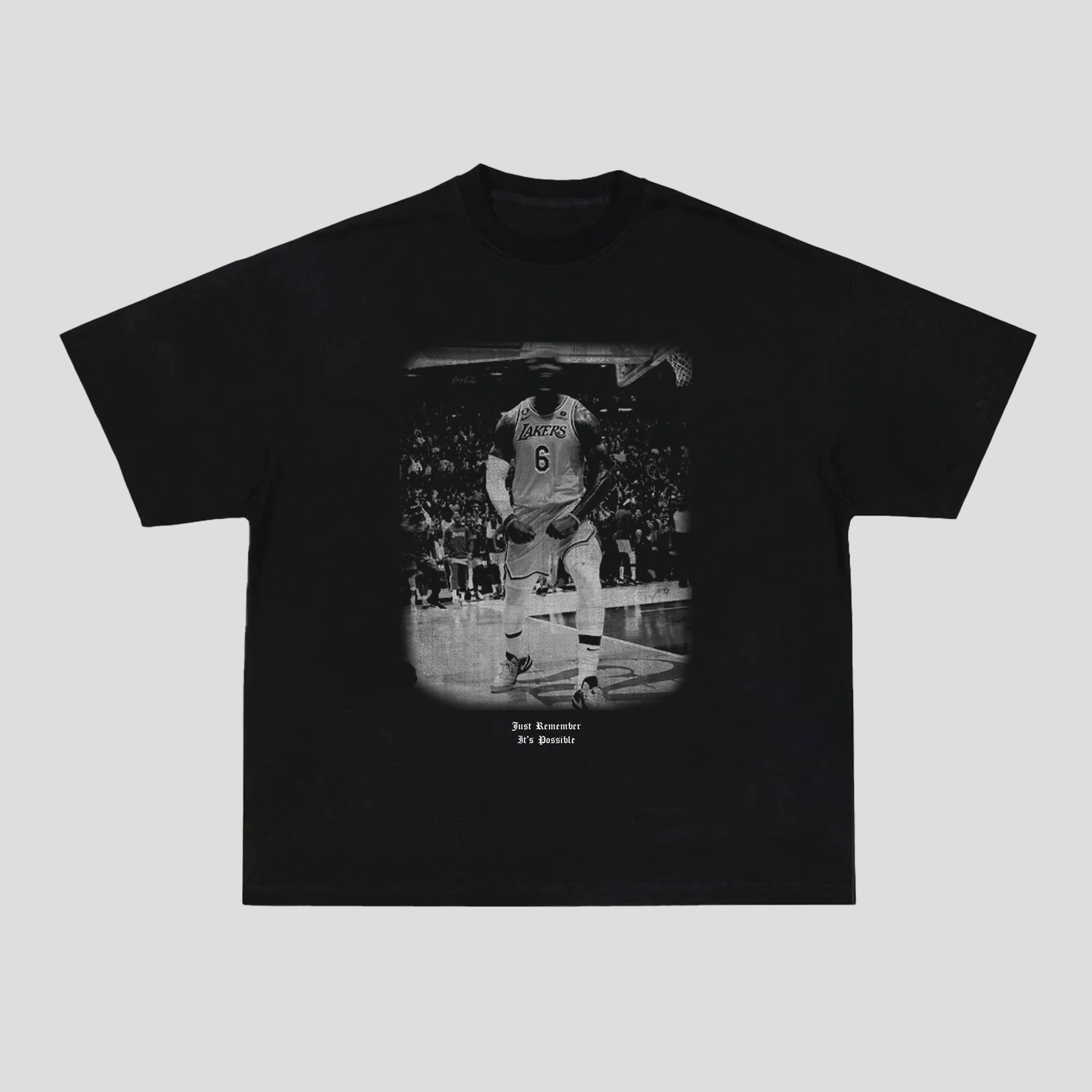 L E B R O N BLUR TEE (BLACK)