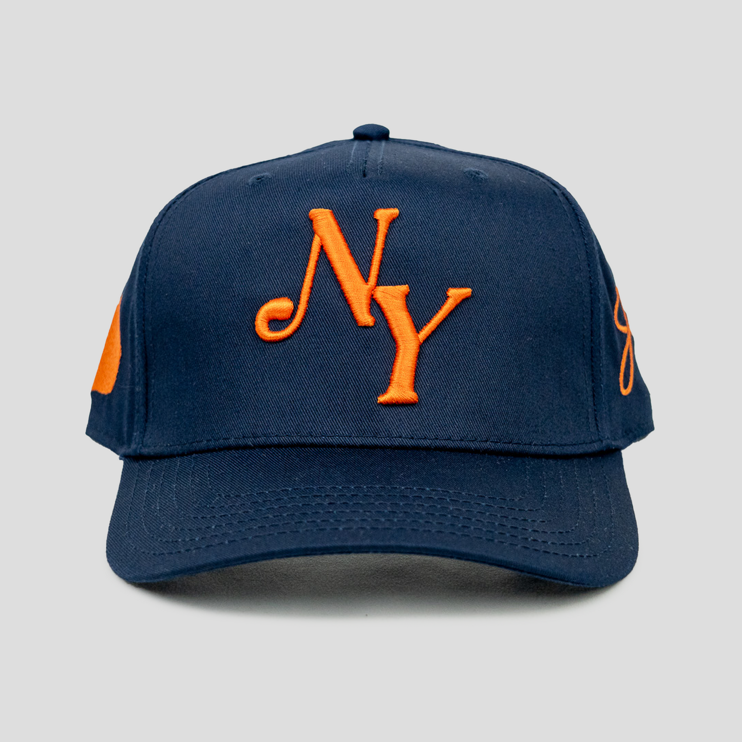 NY Big Apple Snapback Hat (NAVY BLUE)