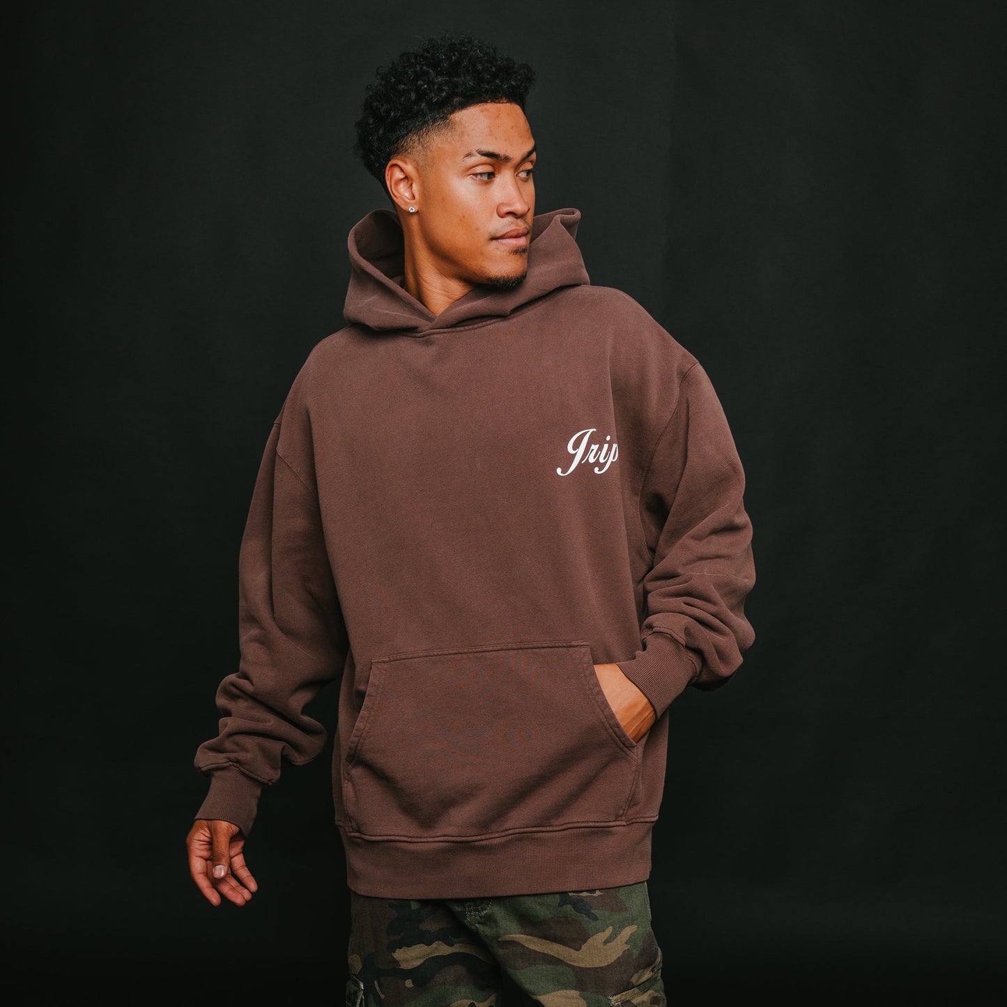 Jrip Standard Lux Hoodie (BROWN)