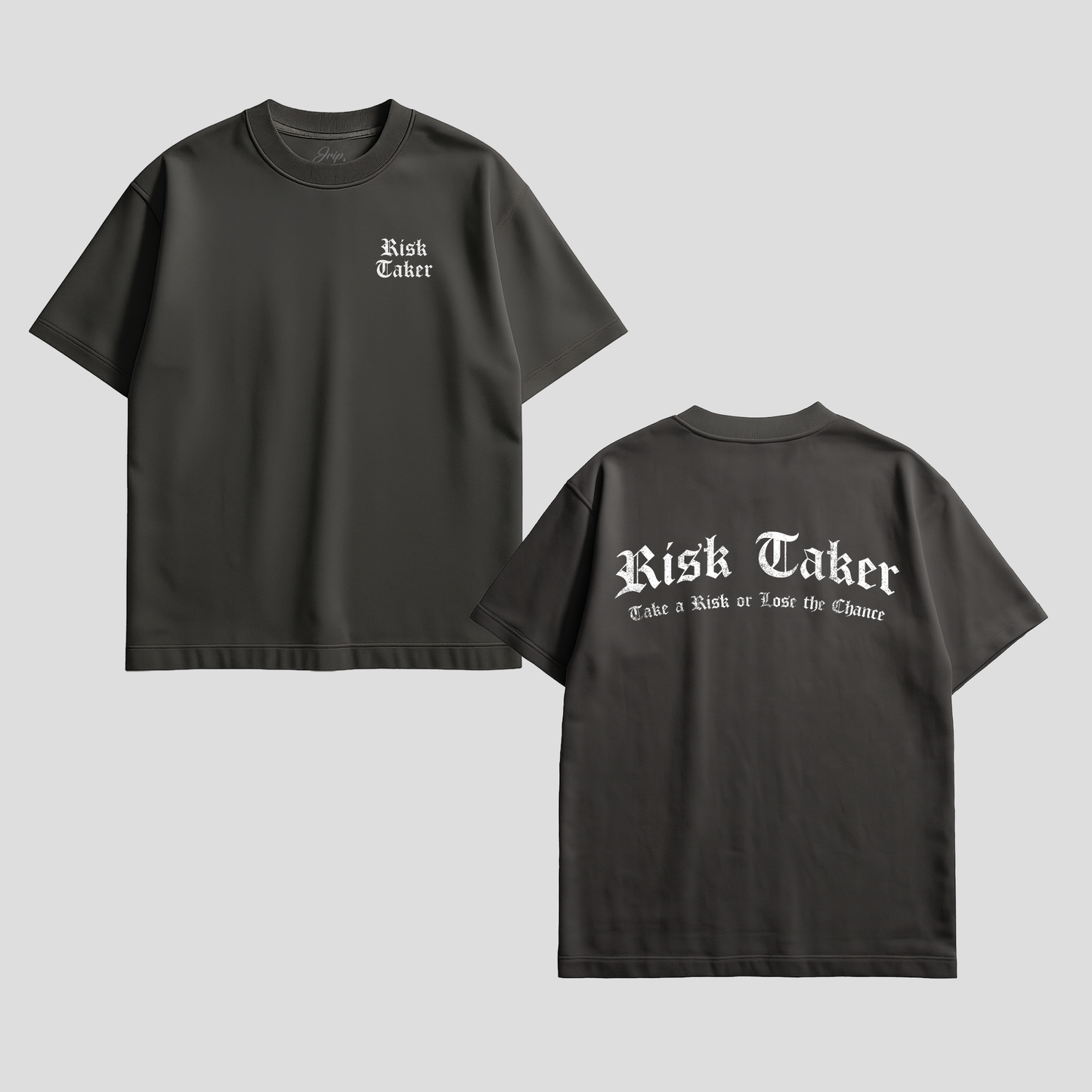 Risk Taker V2 Tee (VINTAGE BLACK)