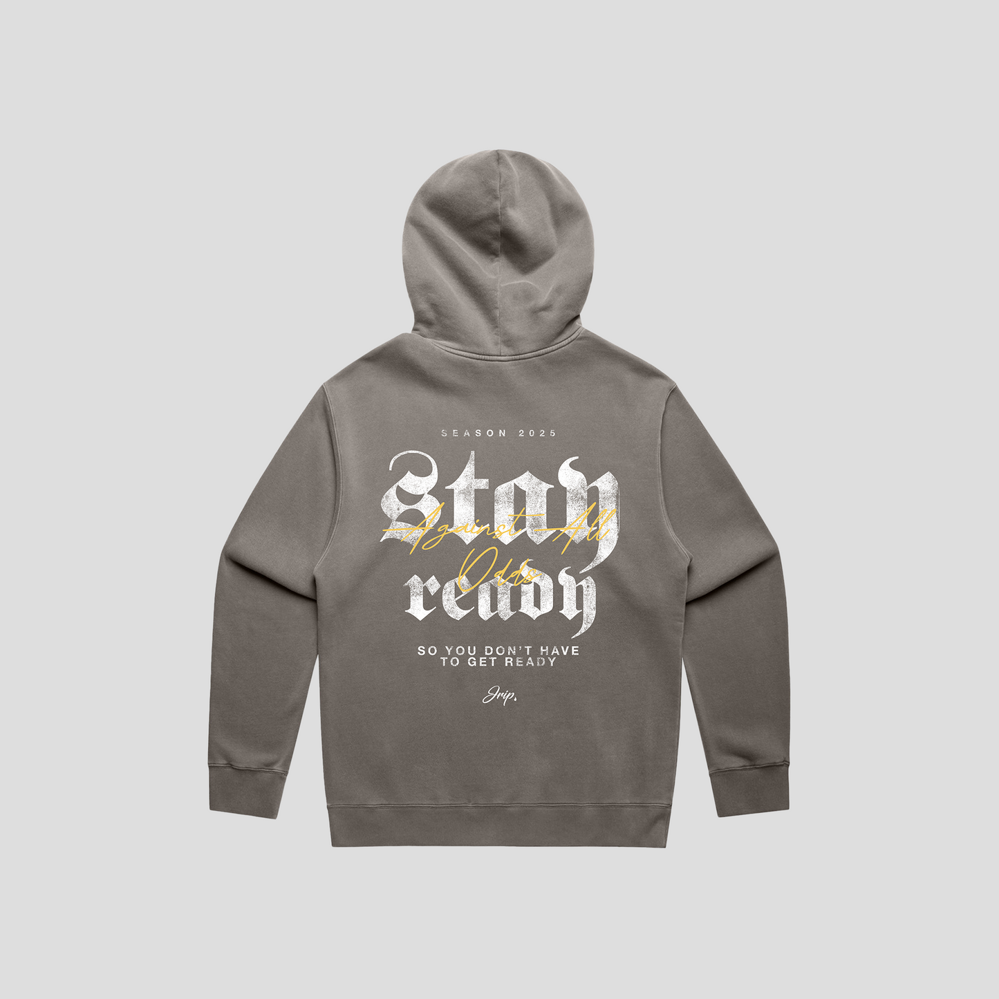 Stay Ready Hoodie (FADED GREY)