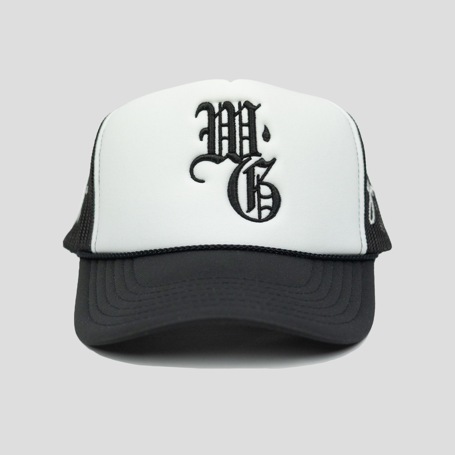JRIP x Wolfgang Trucker Hat (WHITE/BLACK)