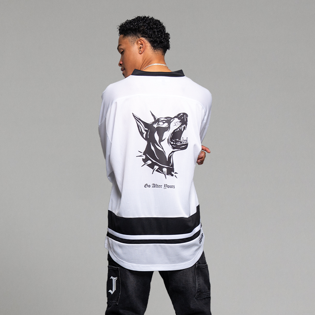 DAWG Hockey Jersey (WHITE)