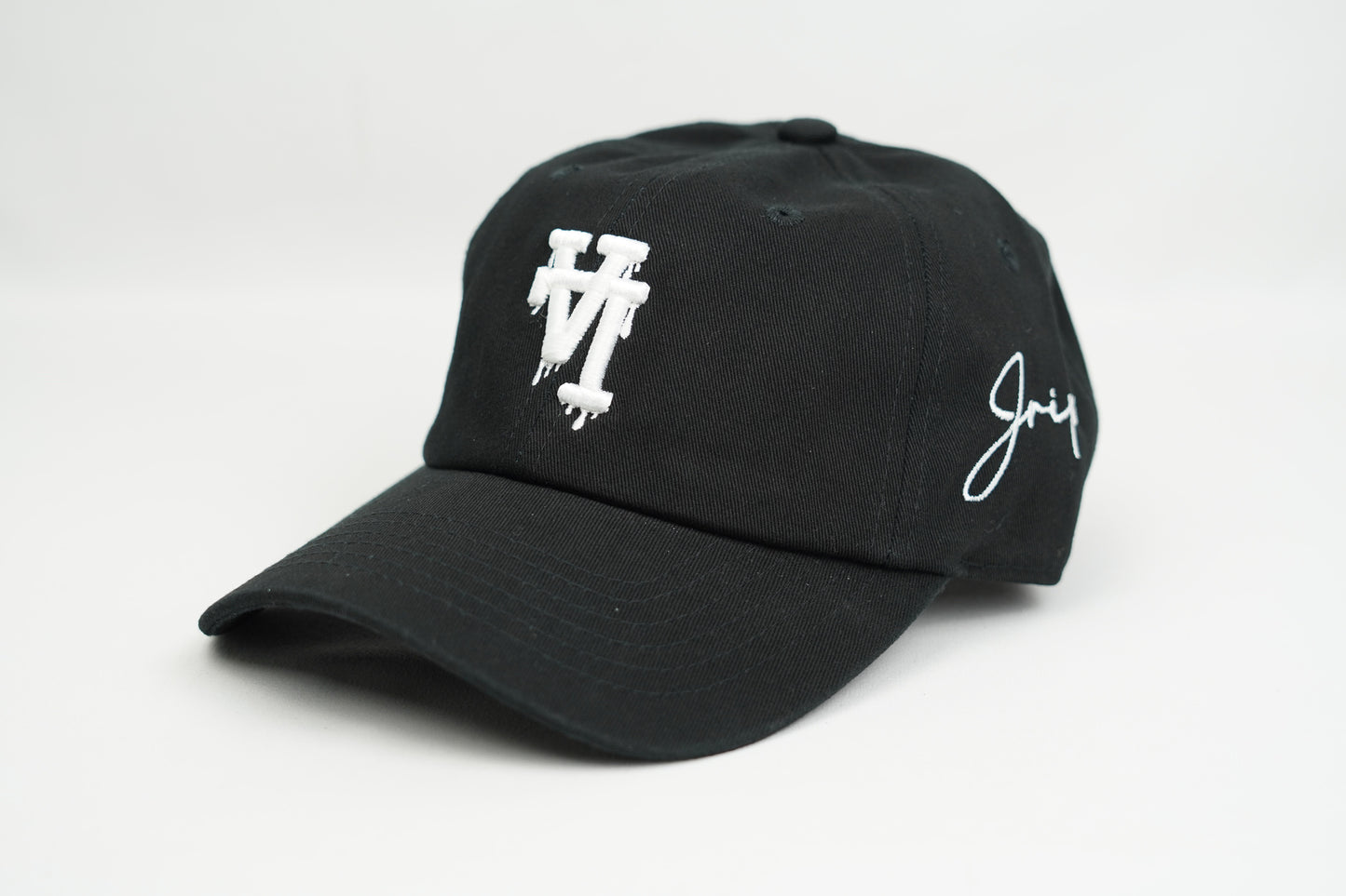 LA Dripping Dad Hat (BLACK)
