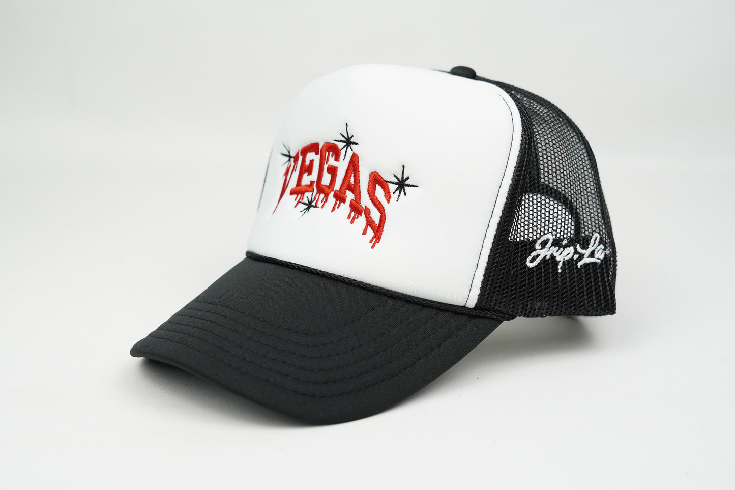 Vegas Dripping Trucker Hat (TWO-TONE)