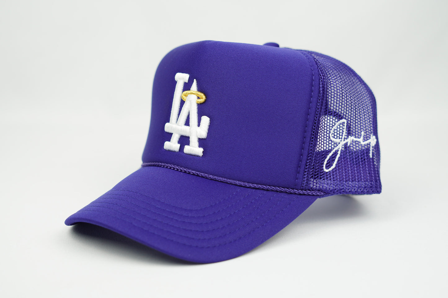 LA Halo Trucker Hat (PURPLE)