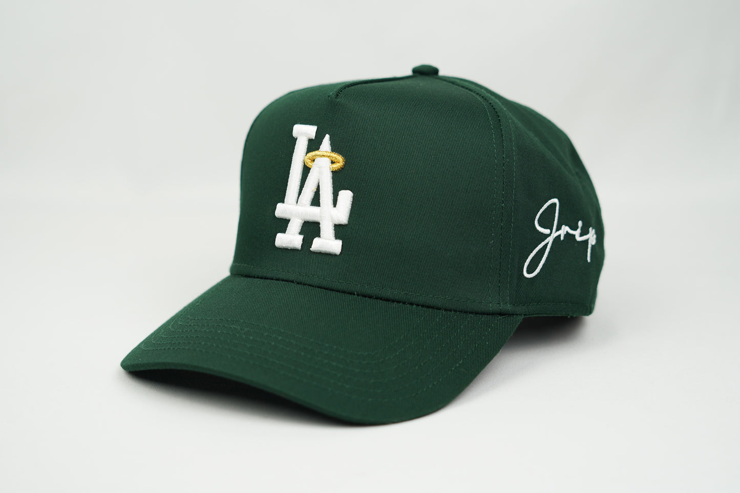 LA Halo Snapback Hat (GREEN)