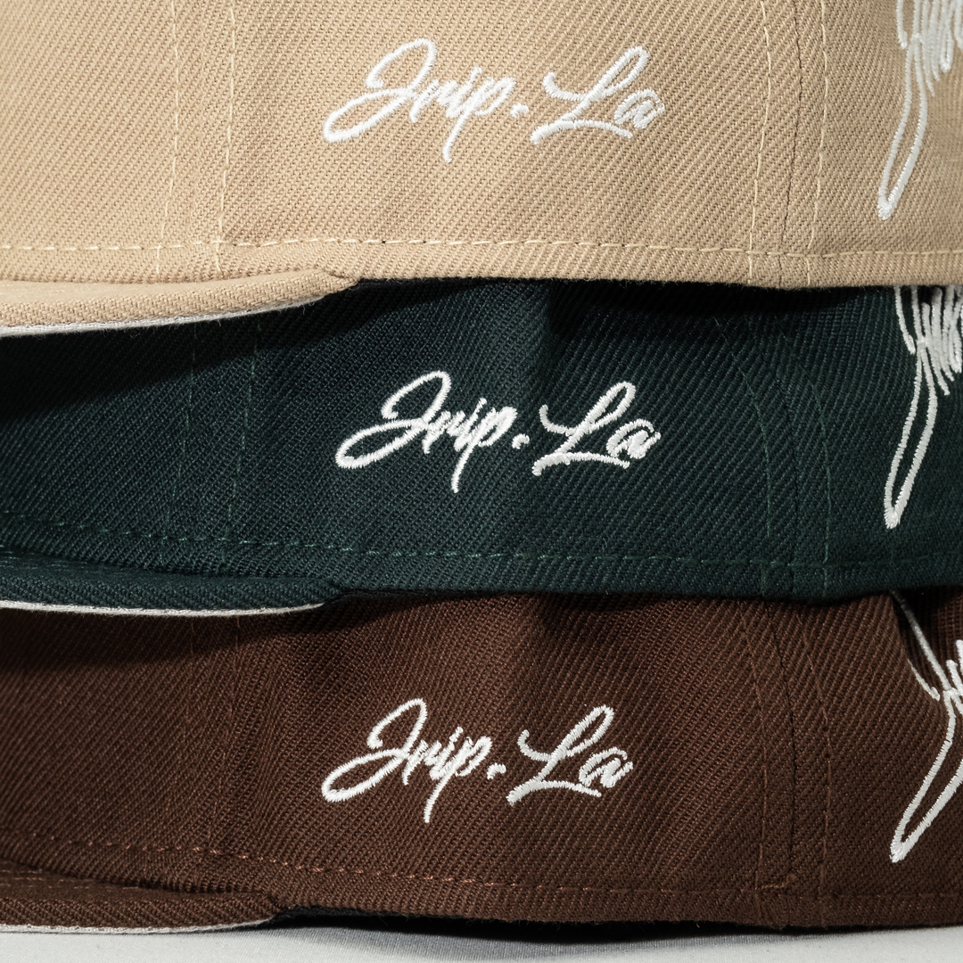 CLASSIC LA FITTED HAT (BROWN)