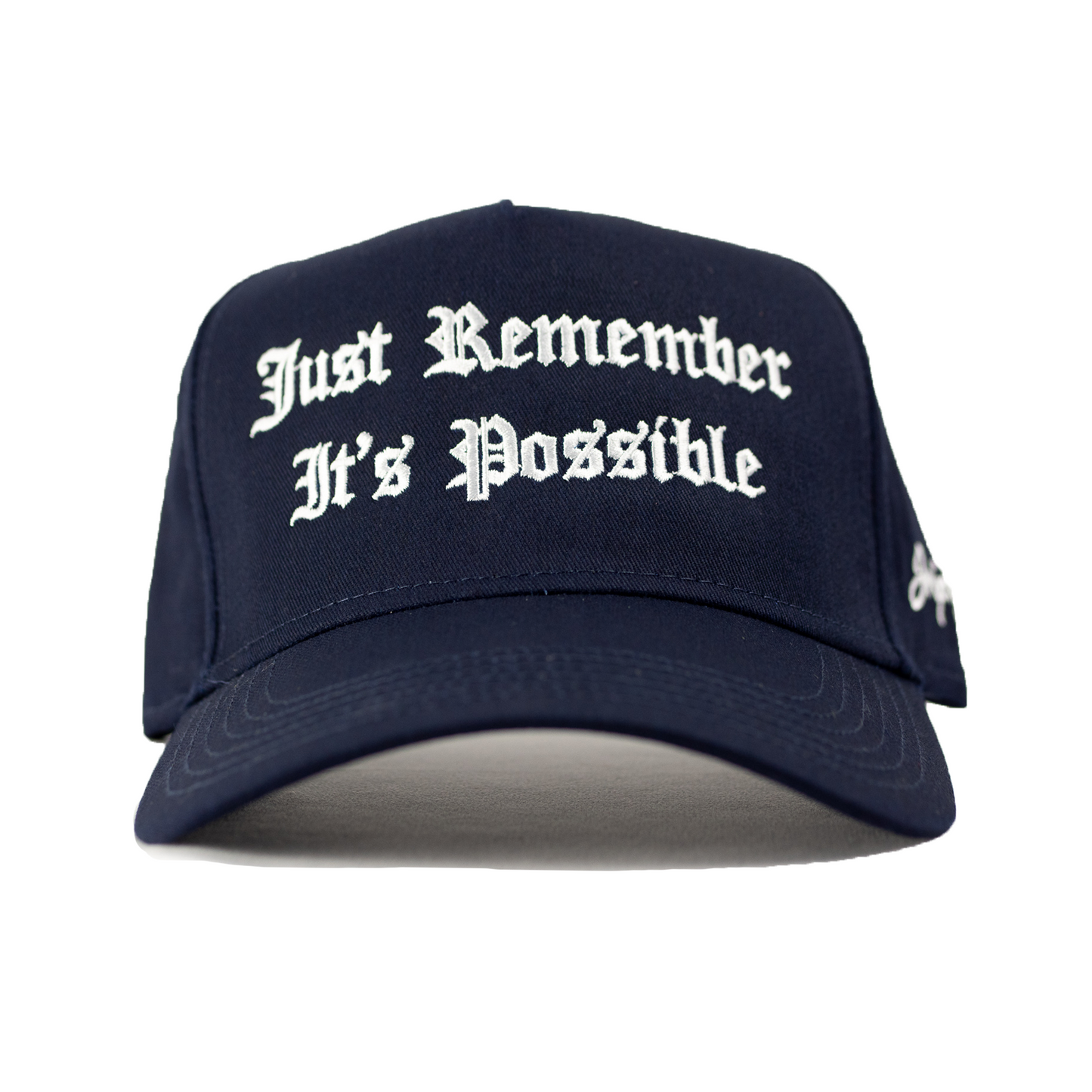 Just Remember It's Possible Snapback (NAVY BLUE)