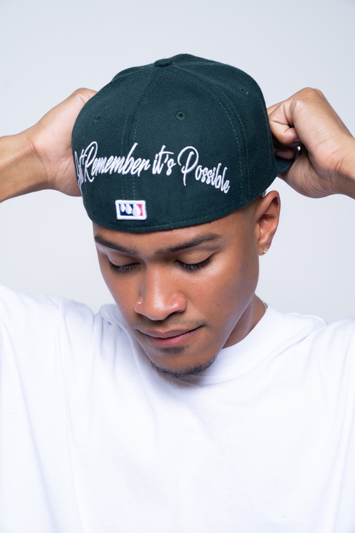 CLASSIC LA FITTED HAT (GREEN)