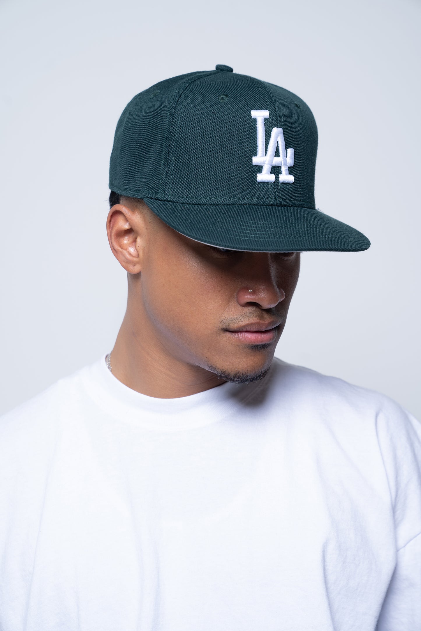 CLASSIC LA FITTED HAT (GREEN)