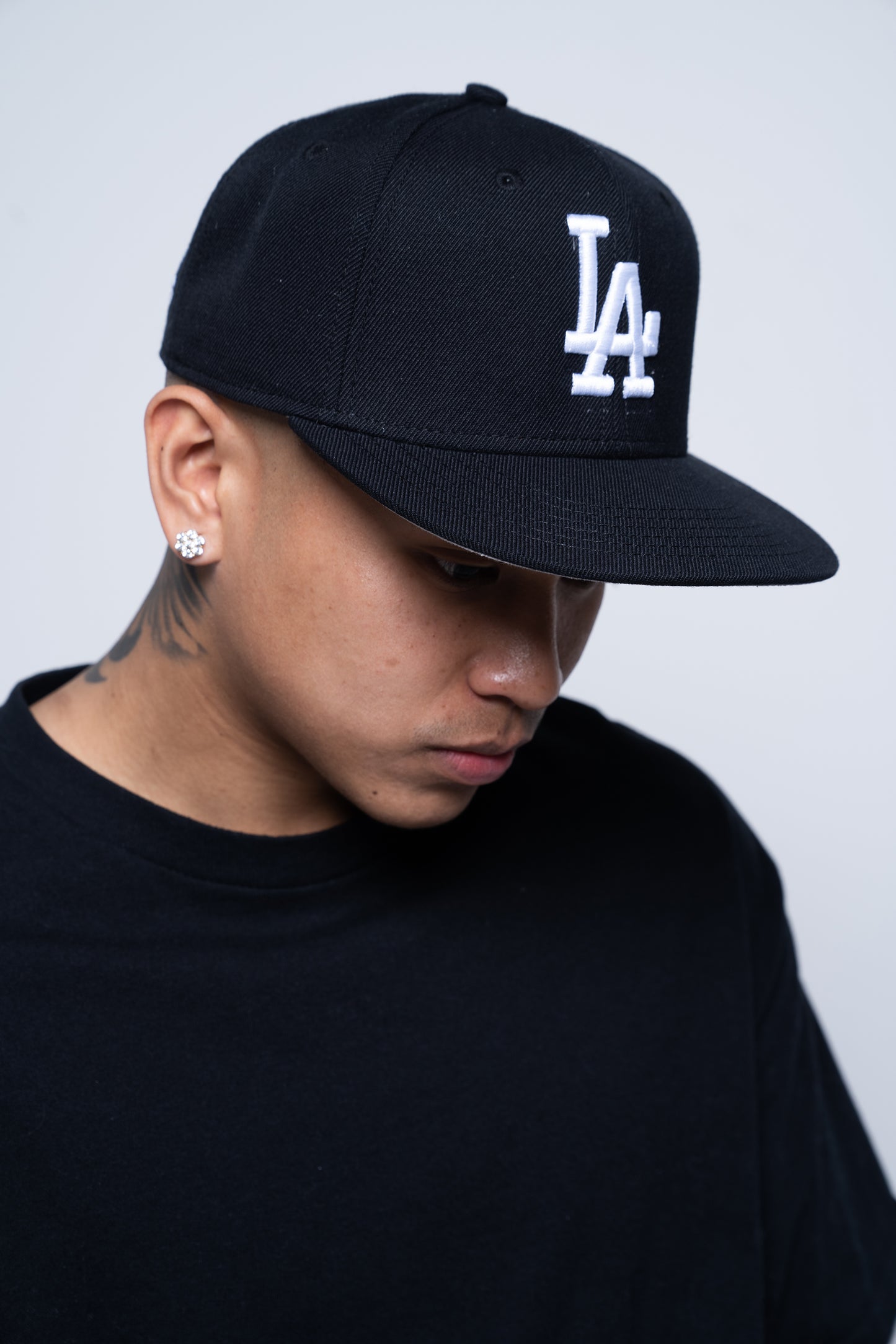 CLASSIC LA FITTED HAT (BLACK)
