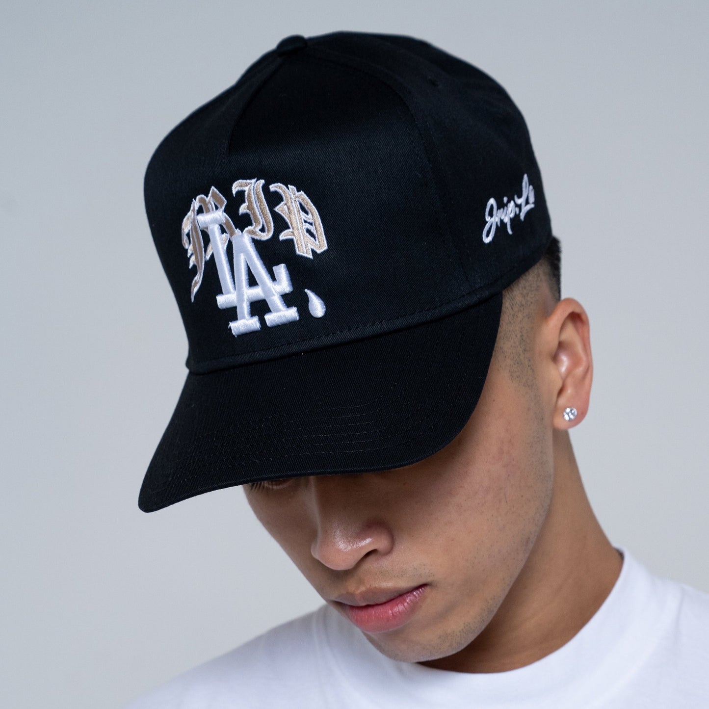 Jrip LA Snapback Hat (BLACK)