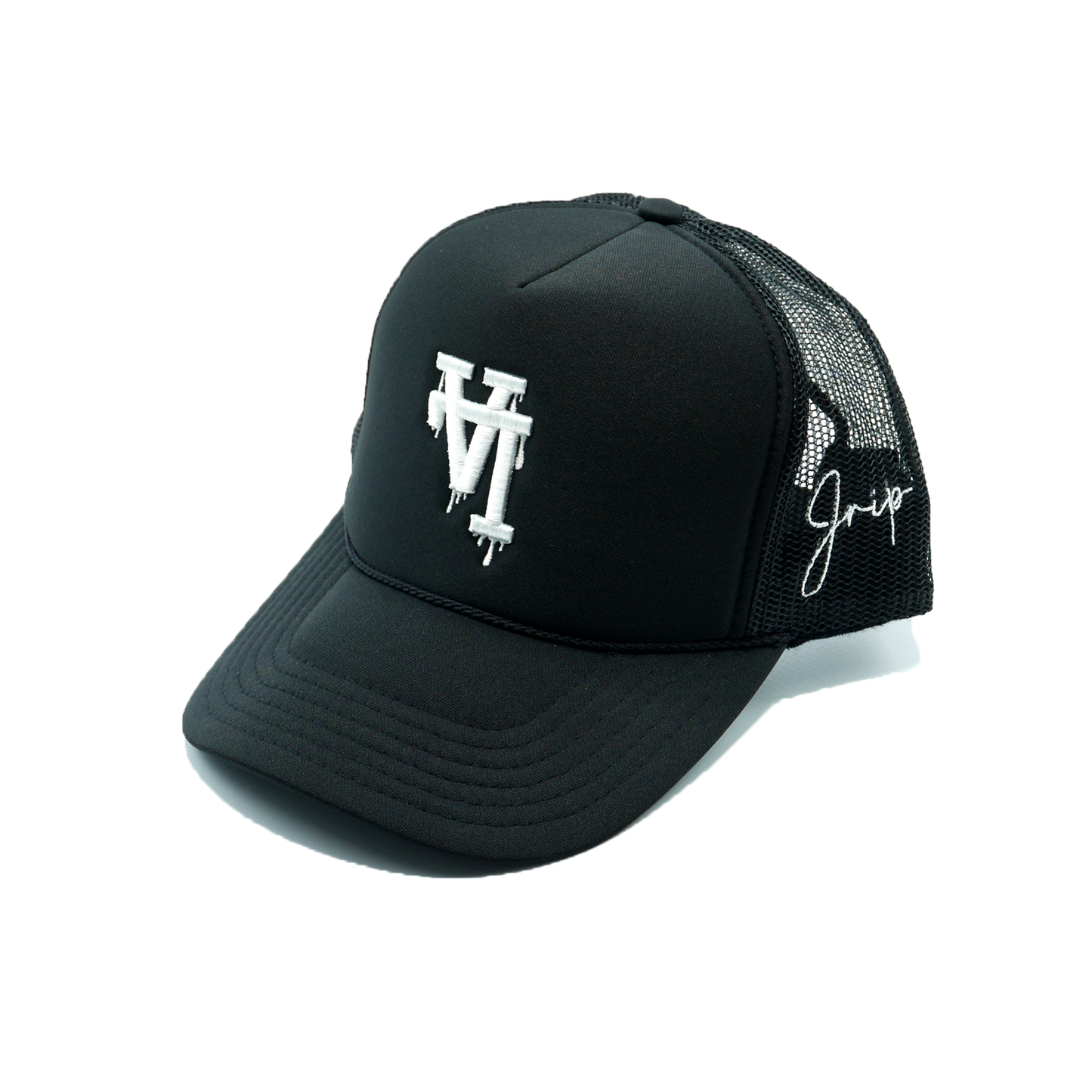 LA Dripping Trucker Hat (BLACK)