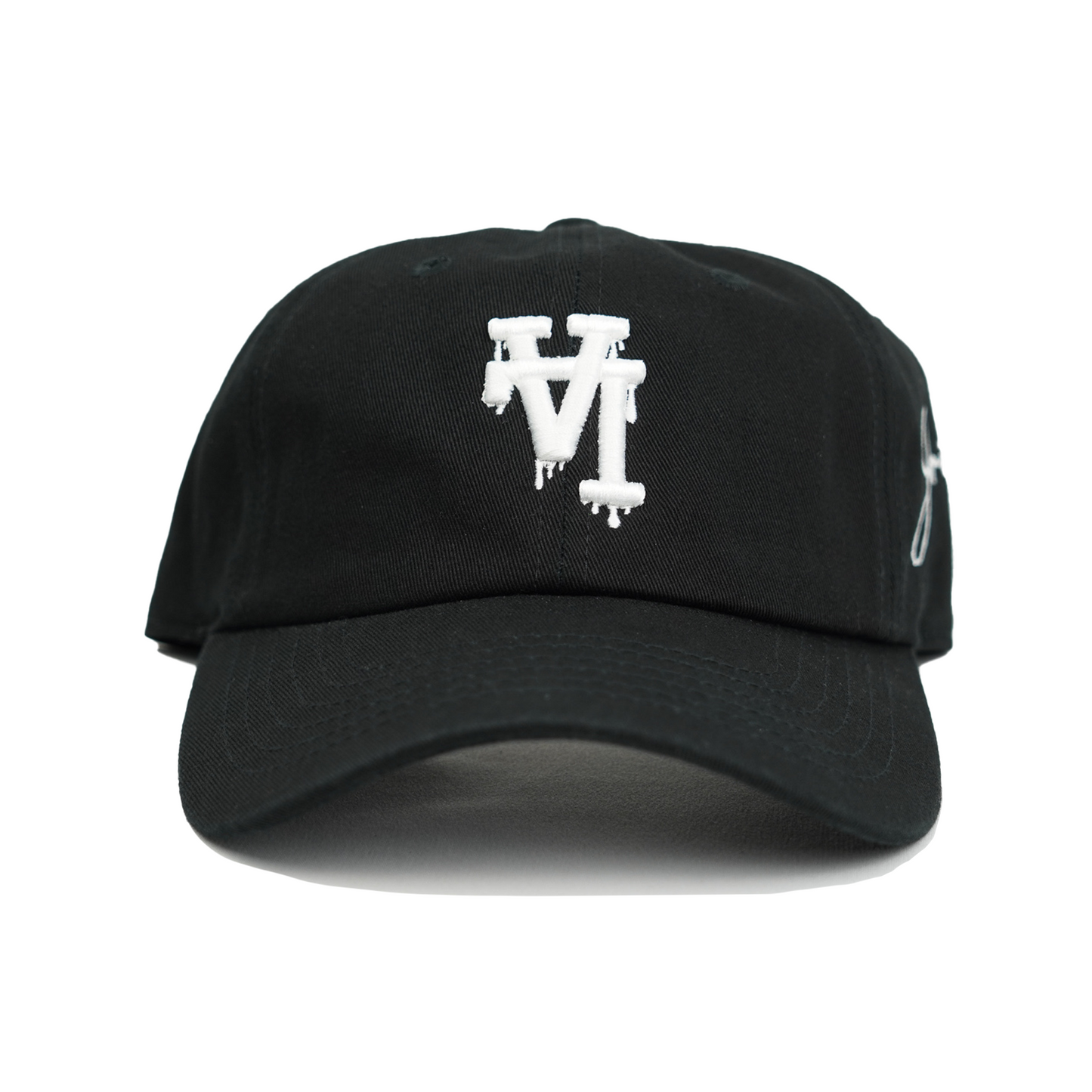 LA Dripping Dad Hat (BLACK)