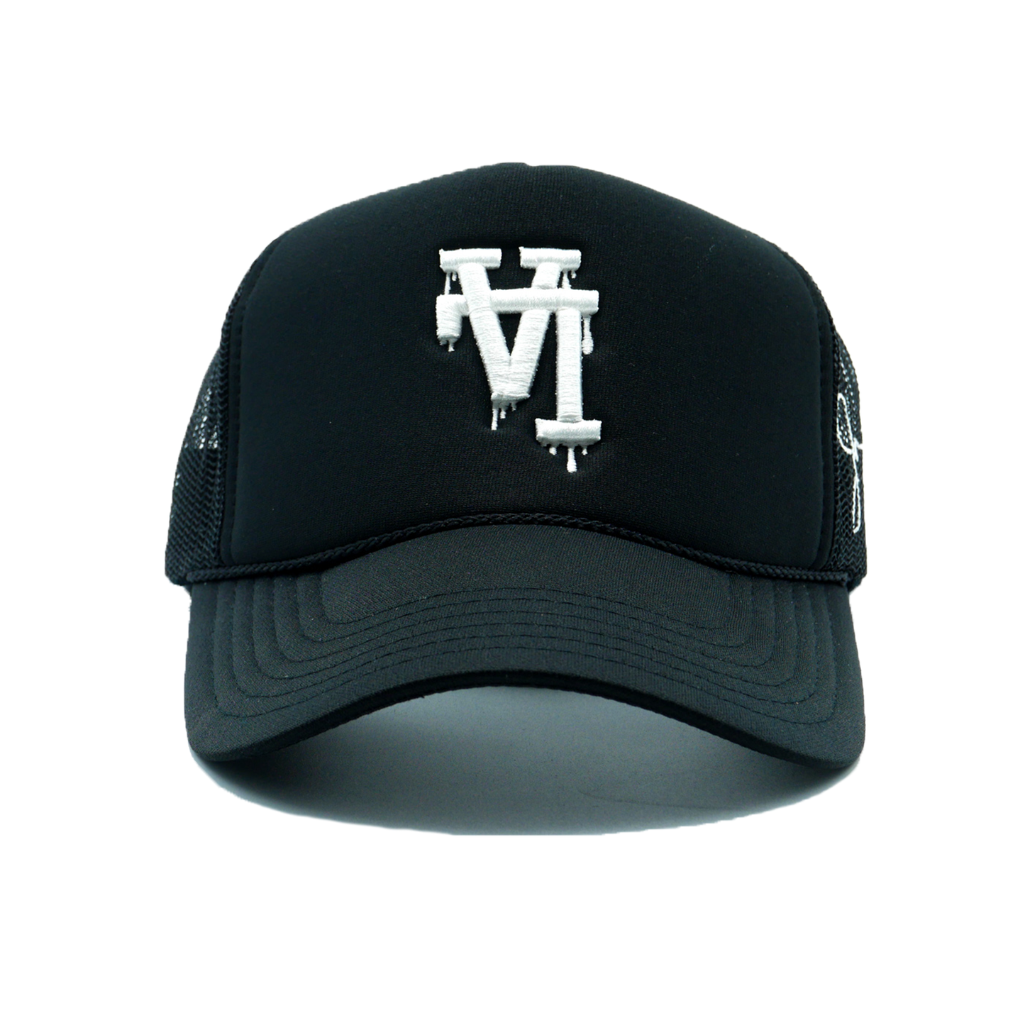 LA Dripping Trucker Hat (BLACK)