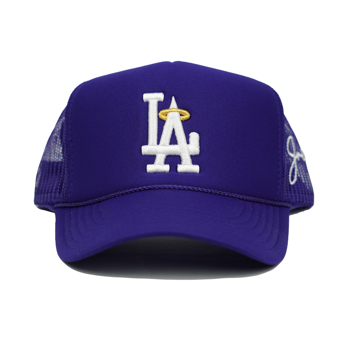 LA Halo Trucker Hat (PURPLE)