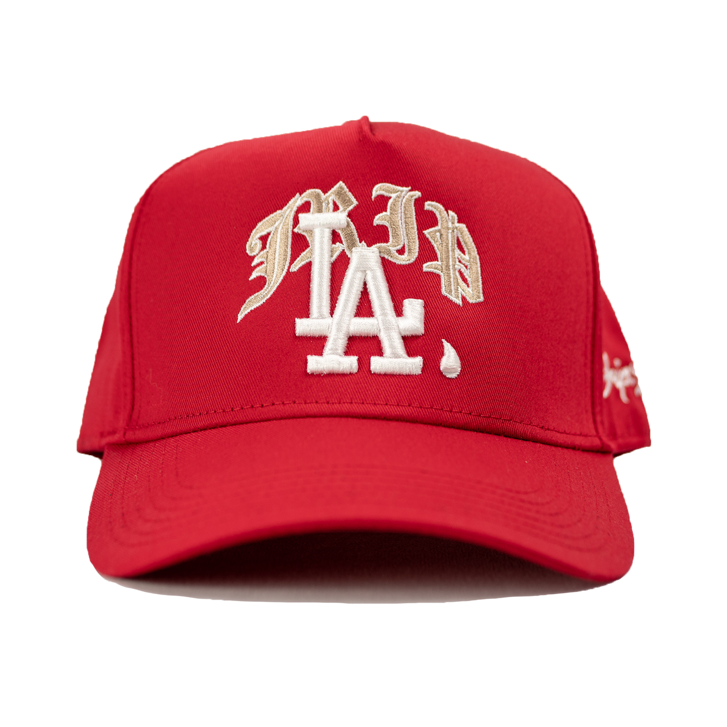 Jrip LA Snapback Hat (RED)