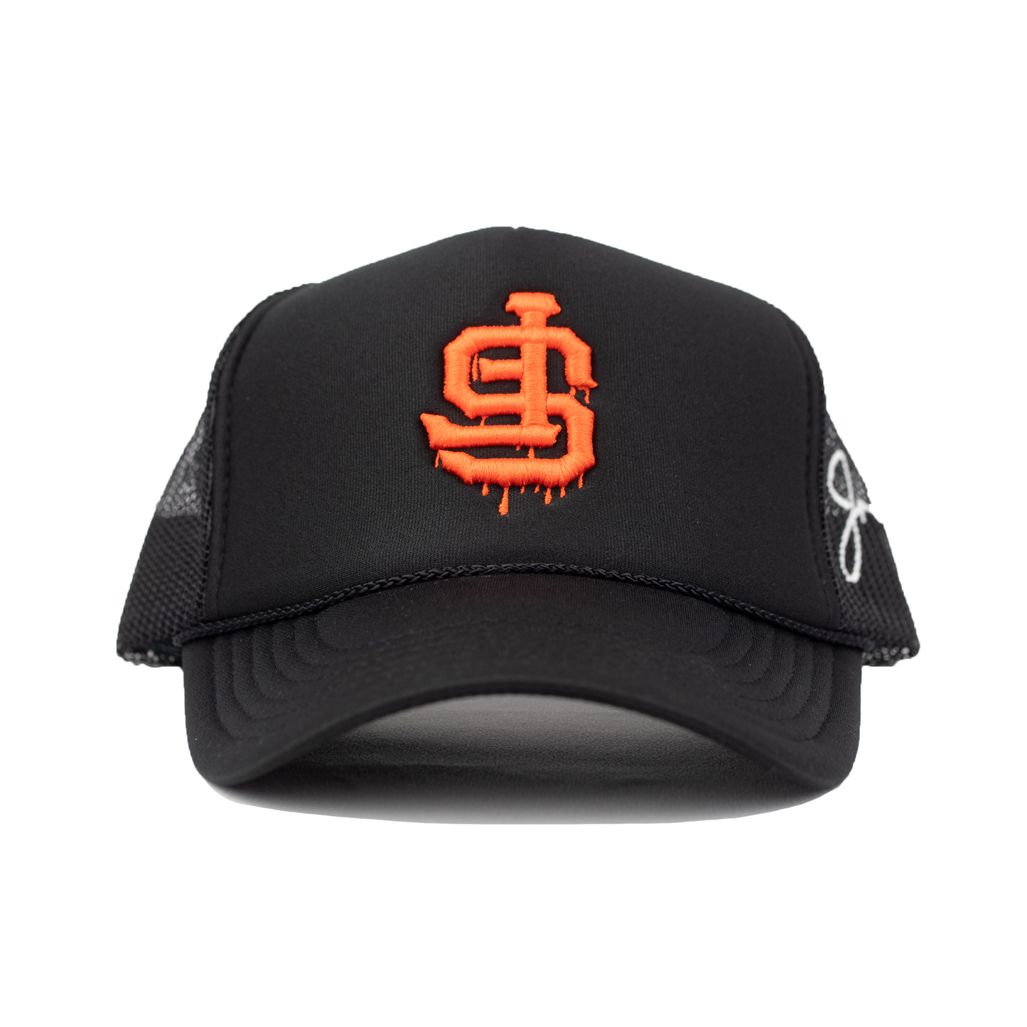 SF Dripping Trucker Hat (BLACK)