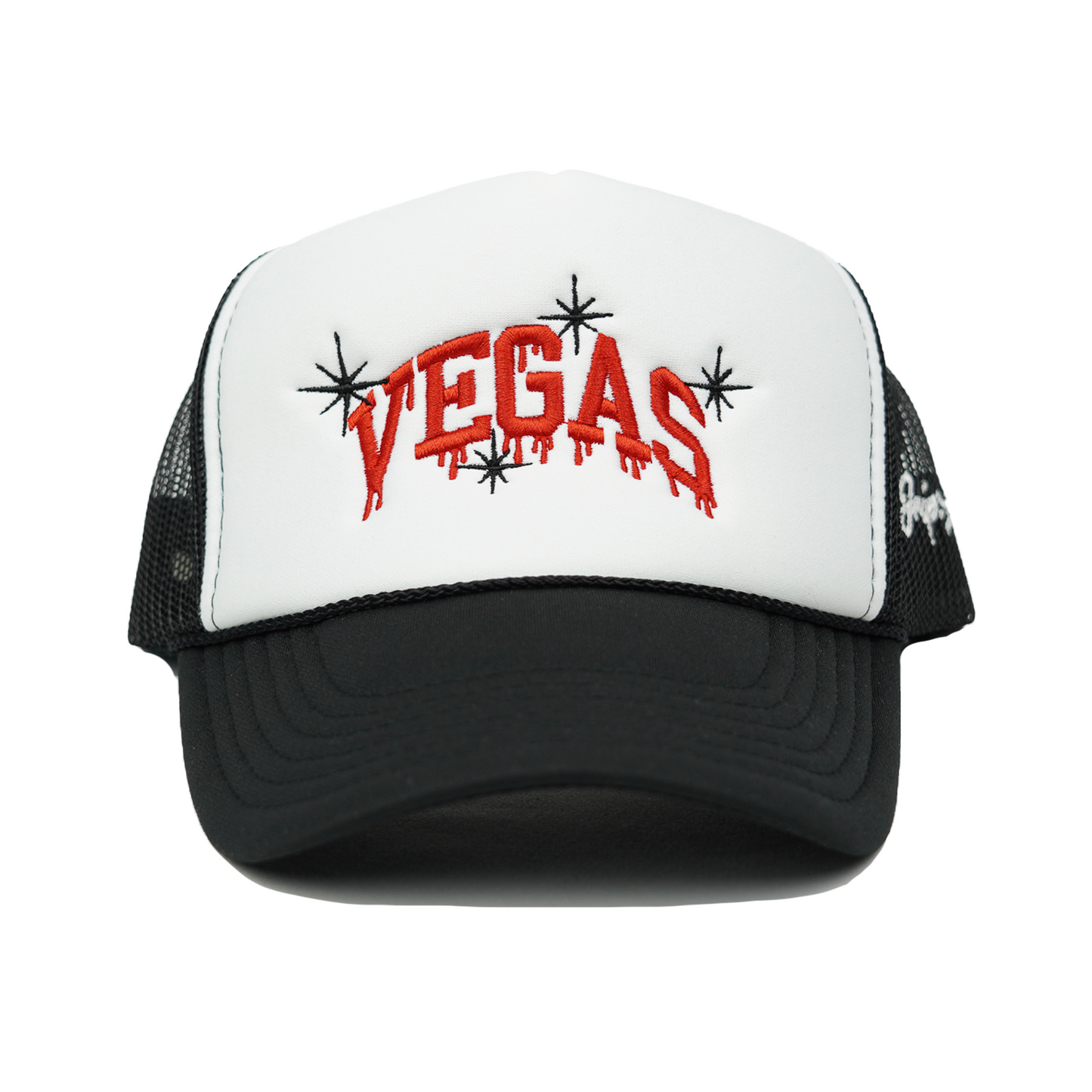 Vegas Dripping Trucker Hat (TWO-TONE)