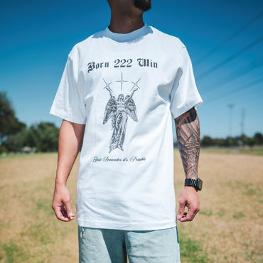 Born222Win Angel Tee (WHITE)