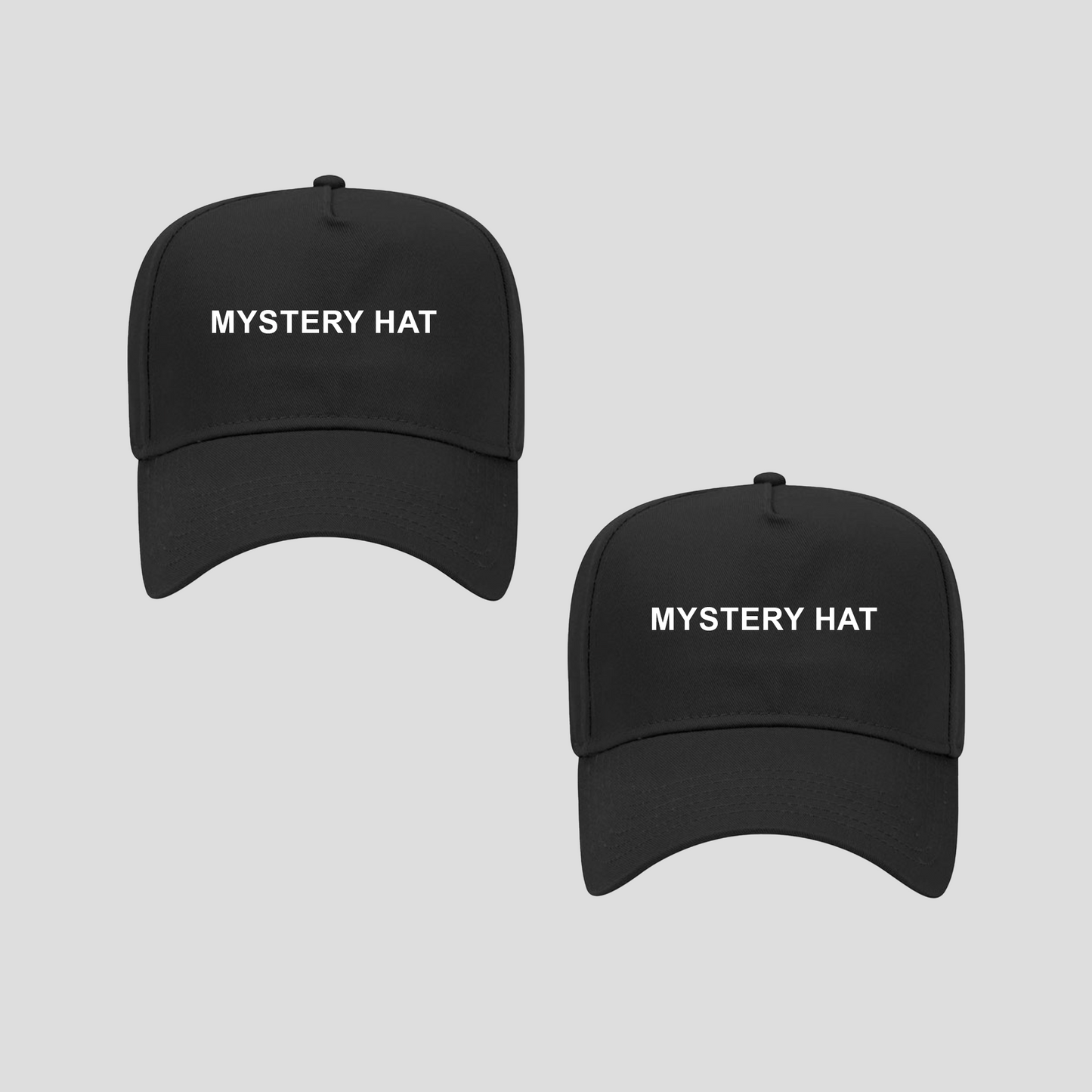 TWO MYSTERY HATS